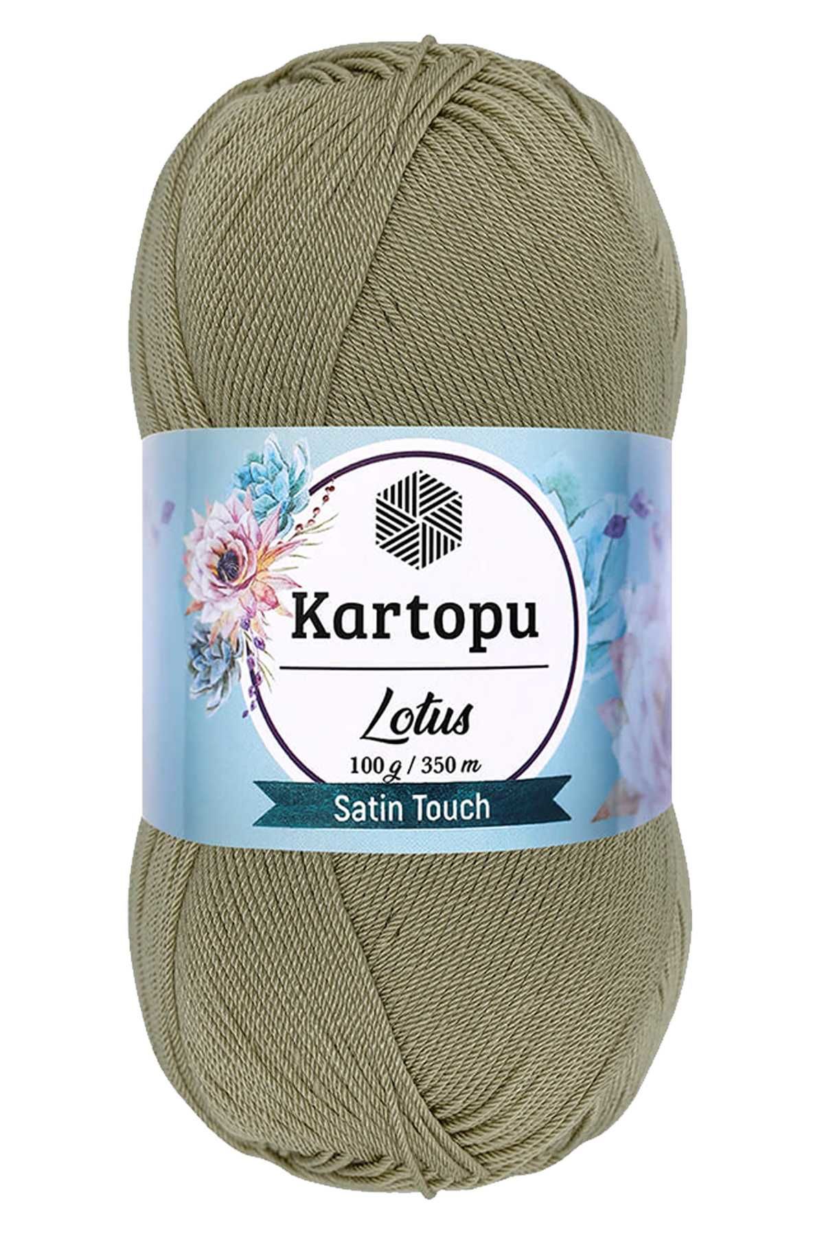 Lotus Bikini Büstiyer Bluz Örgü İpi K874 Bej