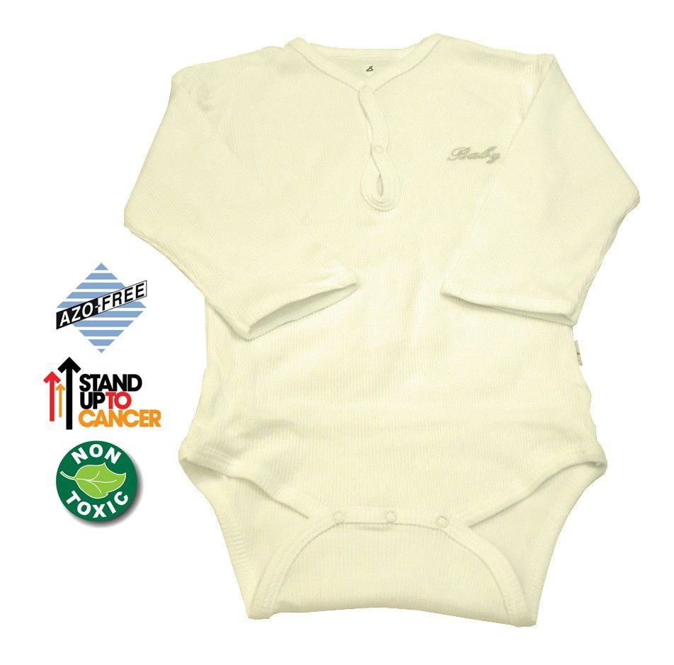 Sema Baby Uzun Kol Kaşkorse Badi (Body) - Ekru 6-12 Ay