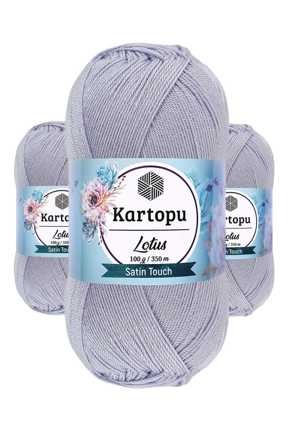 3 Adet Lotus Bikini Büstiyer Bluz Örgü İpi K714 Gri