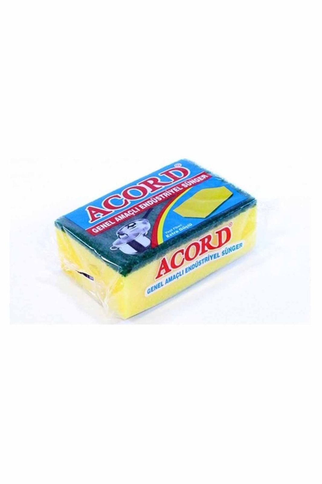 1 adet Jumbo Boy Endüstriyel Çok Amaçlı Bulaşık Süngeri 13x8x4 cm