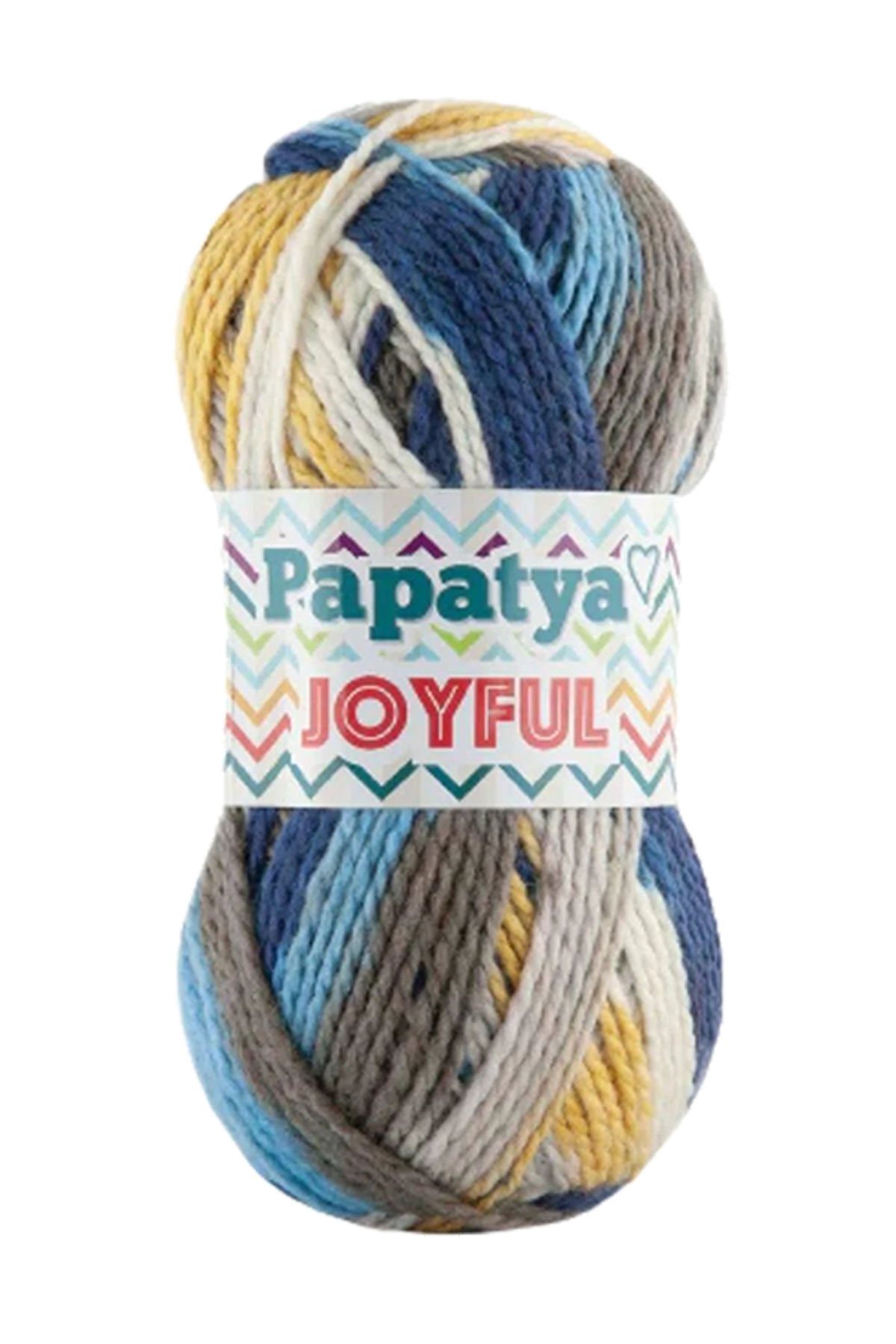 5 Adet Joyful Ekose Battaniye Ceket Panço İpi Yünü Renk no:15