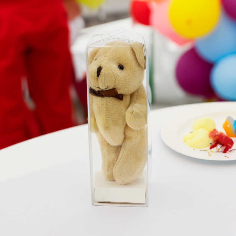 Anahtarlık Büyük Boy Hareketli Peluş Ayıcık Kahverengi