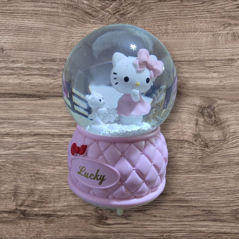 HELLO KİTY KAR KÜRESİ 16CM