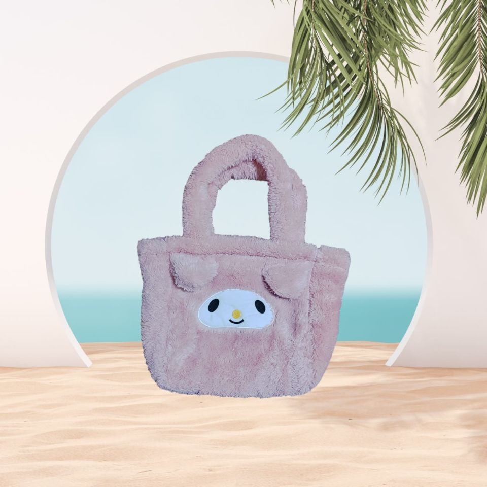 Peluş Çanta Kuromi Kawaii Cinnamoroll Hello Kitty My Melody 40CM