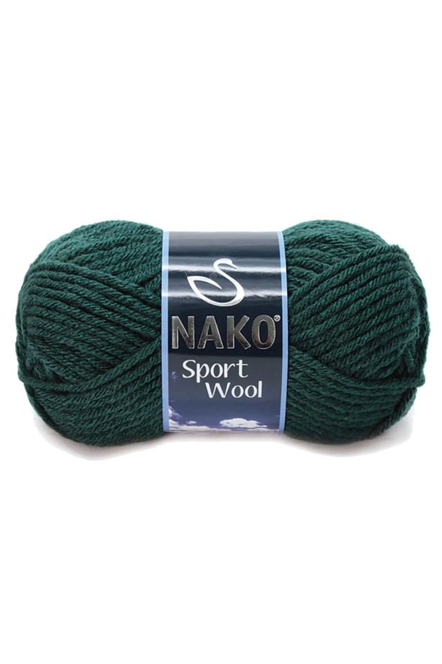 Sport Wool Atkı Bere Ceket Yelek Örgü İpi Yünü No: 1873 Şişedibi