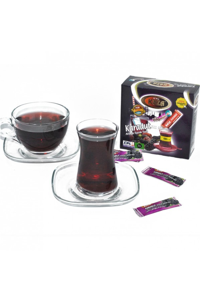 Rayan Dıamond 6'lı Cam Çay Altı Tabağı