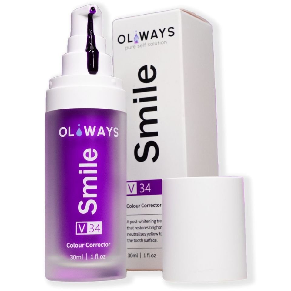 Diş Beyazlatıcı Jel 30 ML Oliways Smile V34 Colour Corrector Anında