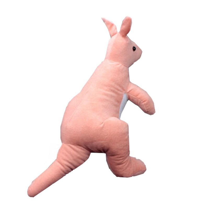 Peluş Yavrulu Kanguru 45CM Somon