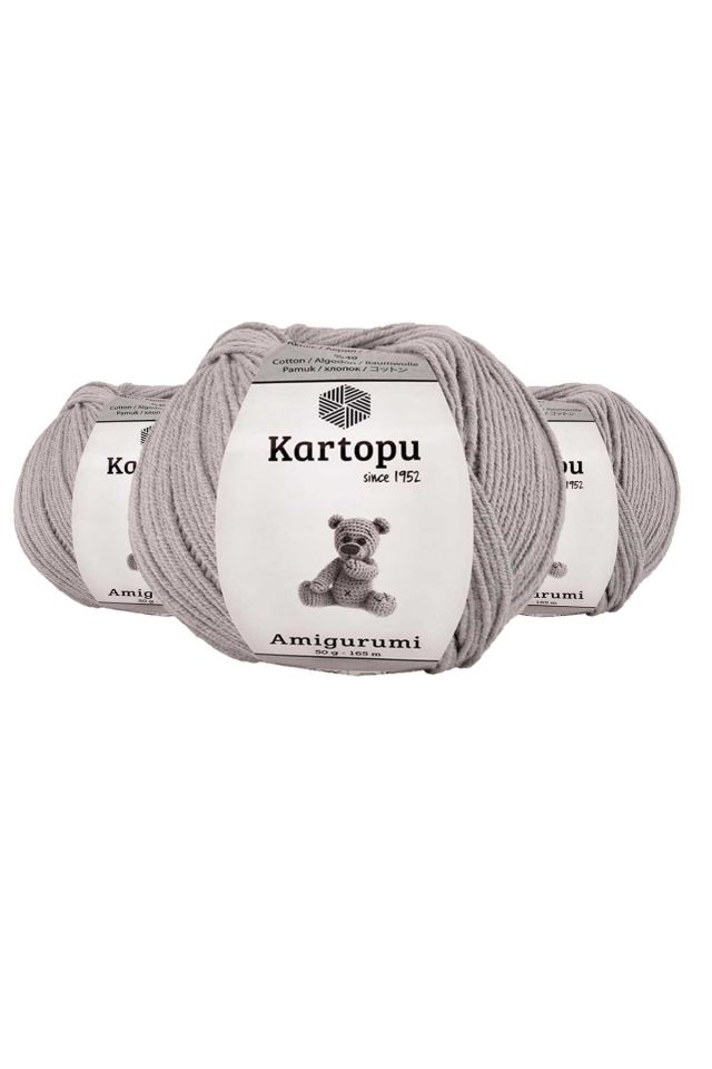 3 Adet Amigurumi El Örgü İpi 50gr 991