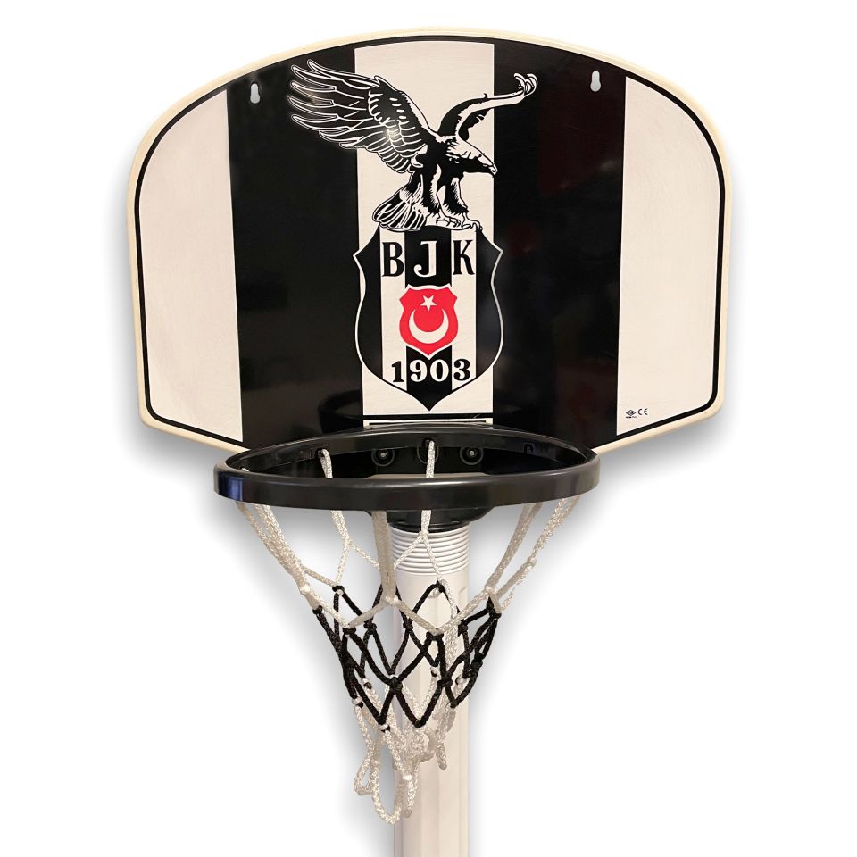 Comfymax Kara Kartal Boyu Ayarlanabilir Çocuk Basketbol Potası