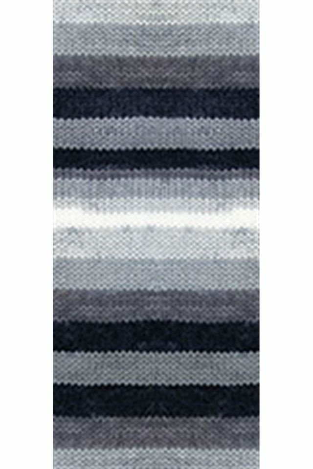 3 Adet Vega Stripe Premium Akrilik El Örgü İpi Yünü No: 82424