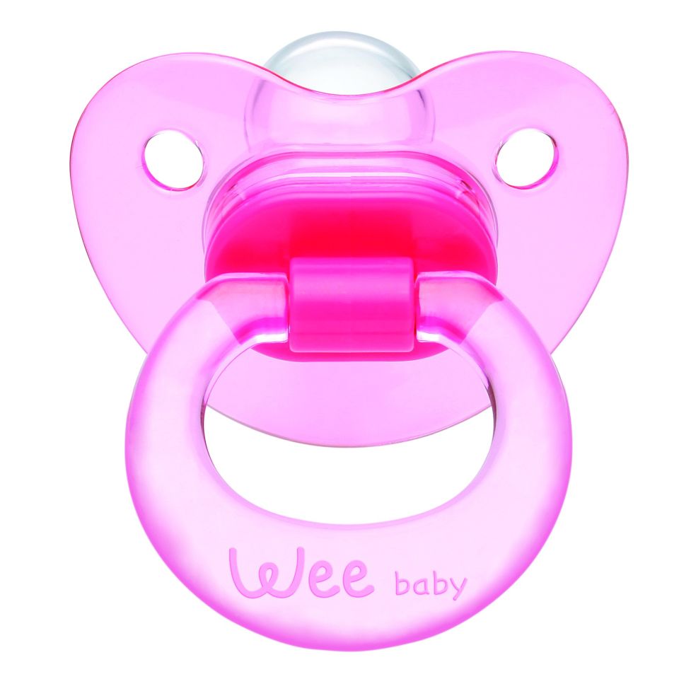 Wee Baby Akide Silikon Damaklı Emzik No:1 (Askılı)