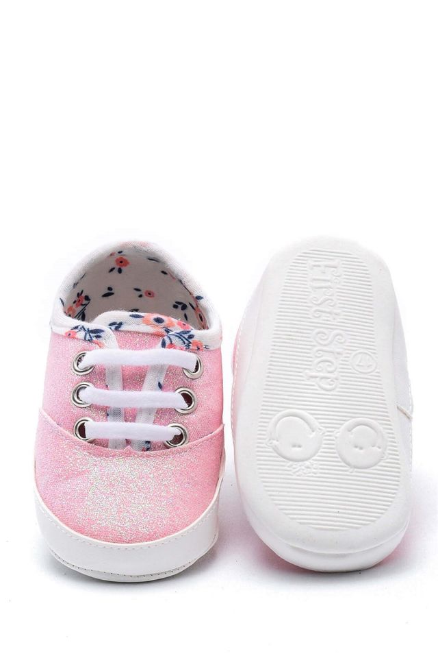 First Step Simli Patik - Pembe 8-12 Ay / No.18