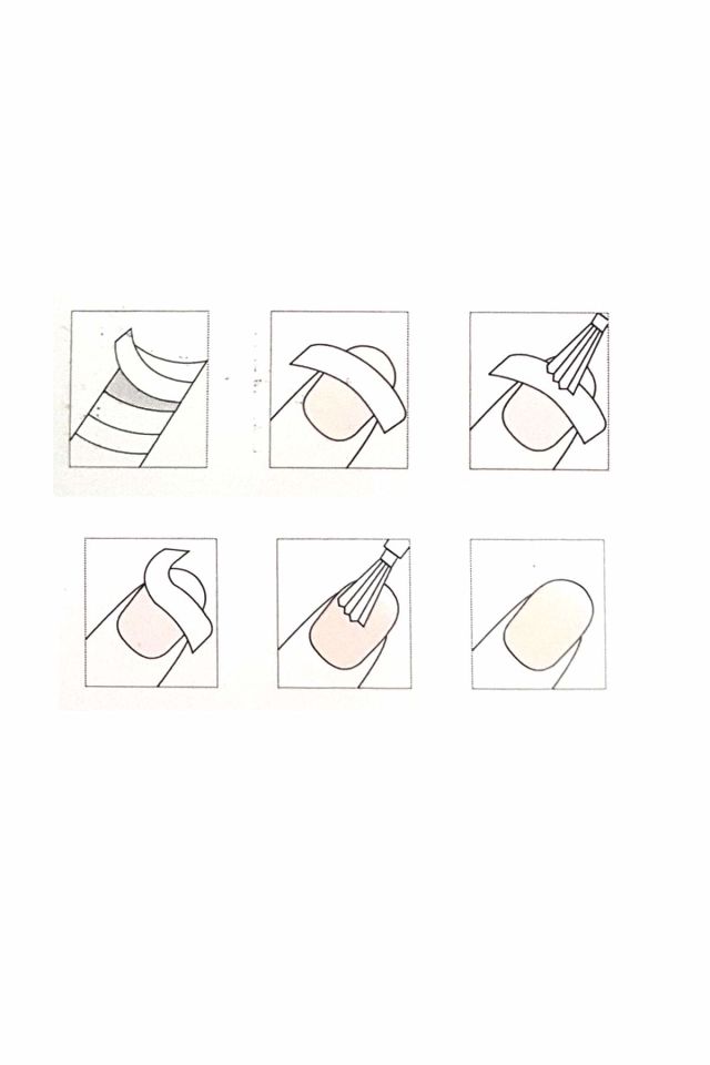 French Manikür Seti French Manicure Set No:102