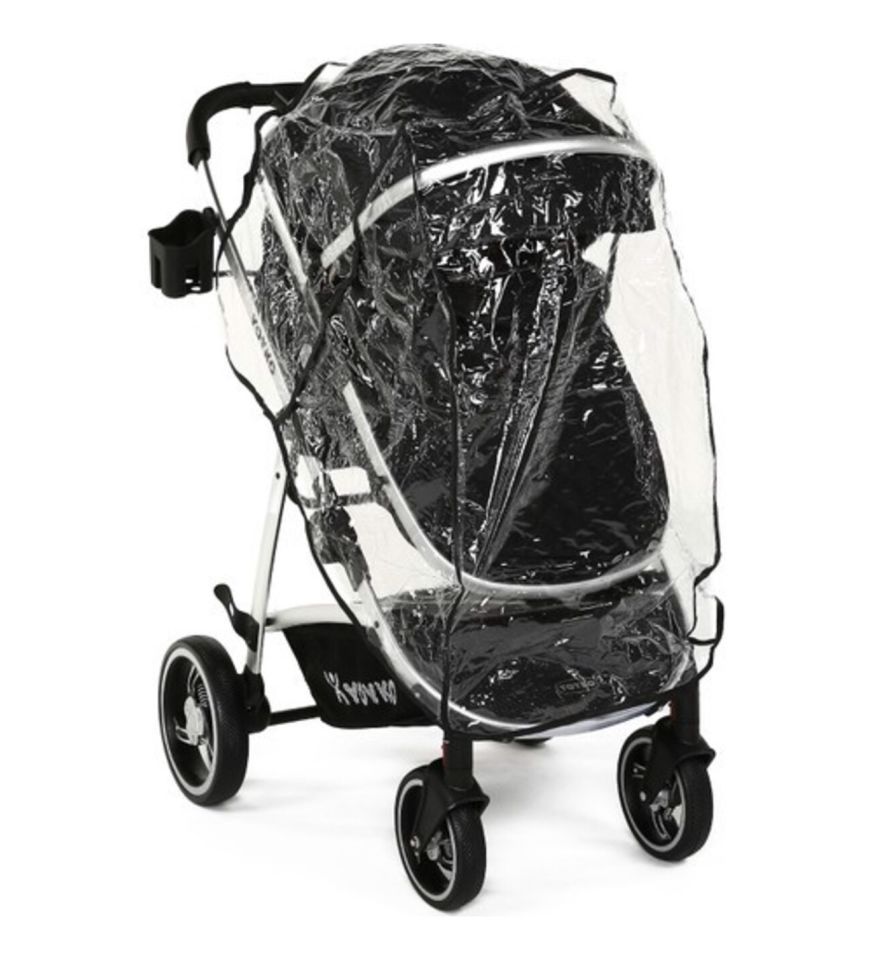 Yoyko City Seyahat Sistem Bebek Arabası 3 in 1 Siyah Silver