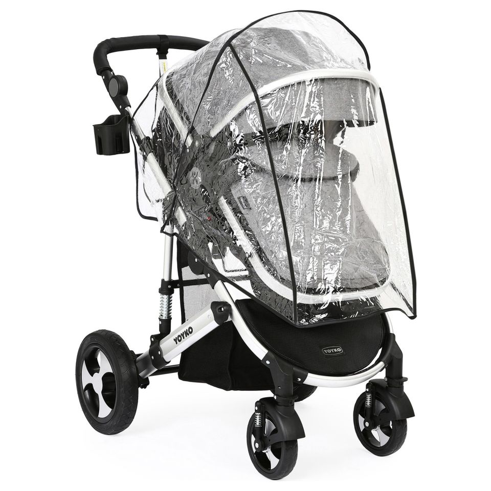 Yoyko Ultimate Travel Sistem Bebek Arabası 3 in 1 Gri Silver