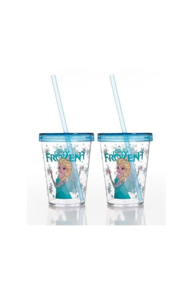 Pipetli Bardak Lisanslı Frozen