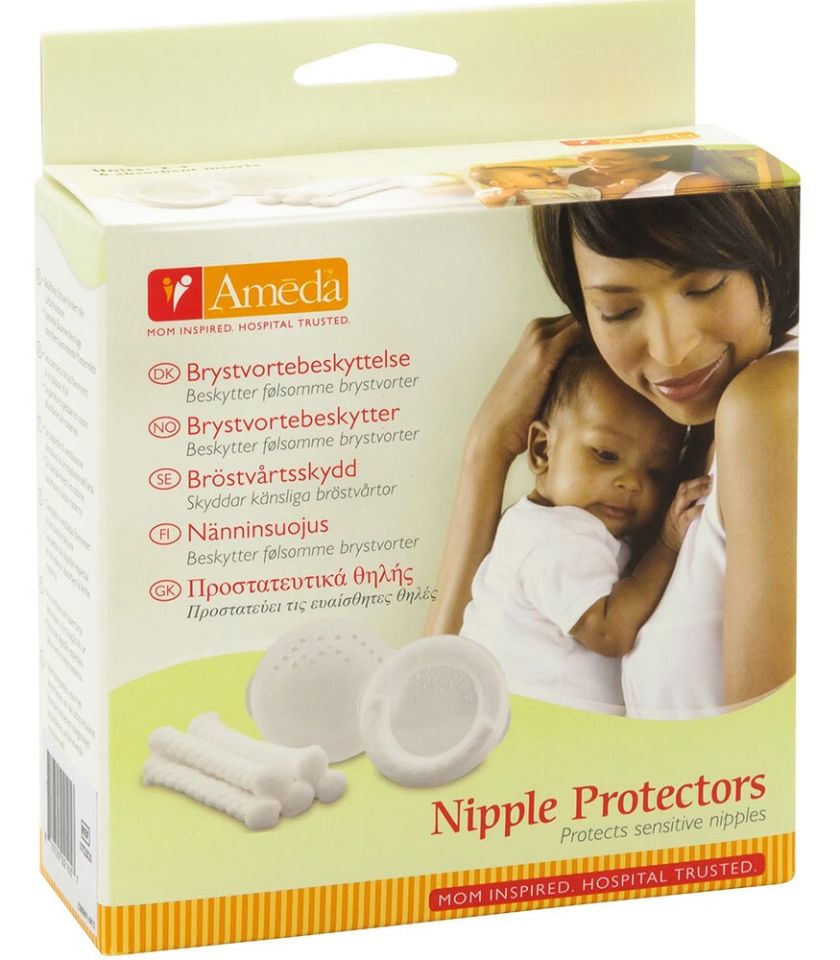 Ameda Göğüs Koruyucu Kalıp ve Refill Pedler - Nipple Protectors