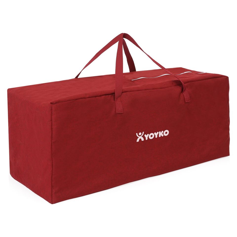 Yoyko Exclusive Comfort 8 in 1 Anne Yanı Park Yatak Oyun Parkı 70x110 - Bordo
