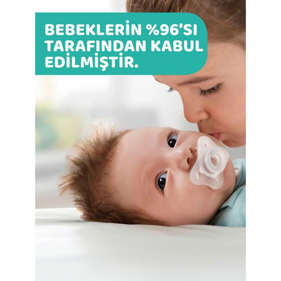 Chicco PhysioForma Mini Soft 2'li Emzik 0-2 Ay Kız