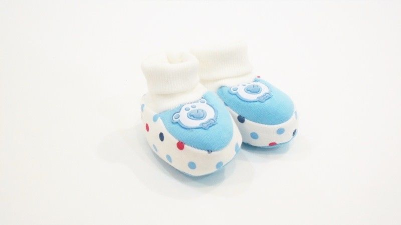 Sema Baby Yenidoğan Patik - Mavi