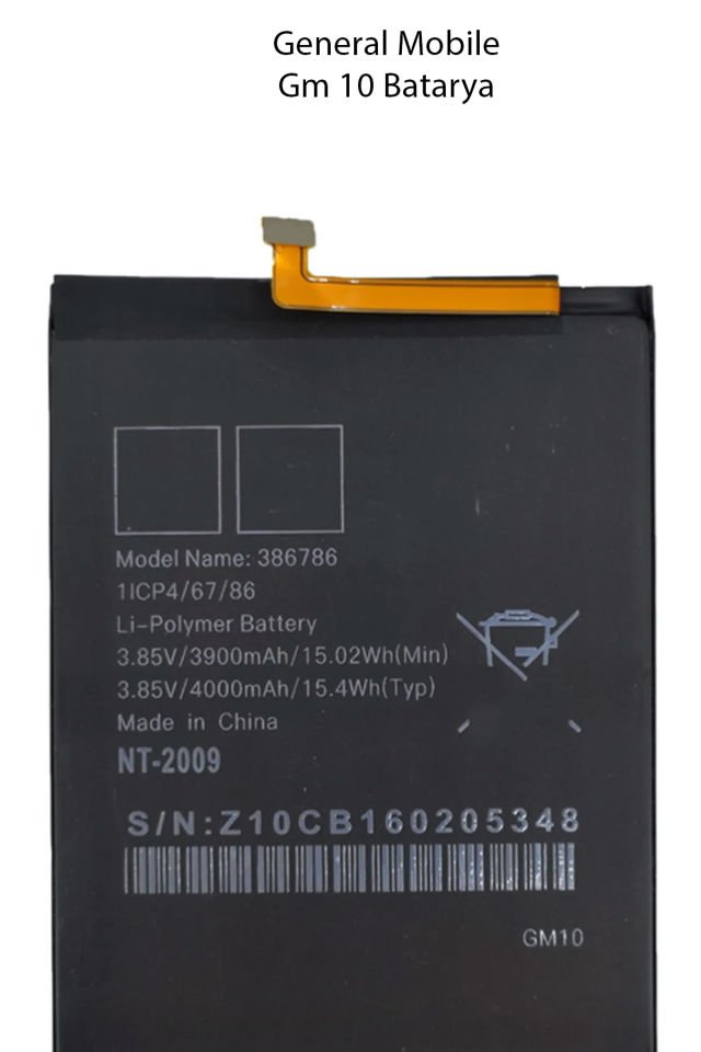 Genneral Mobile GM10 Batarya Pil