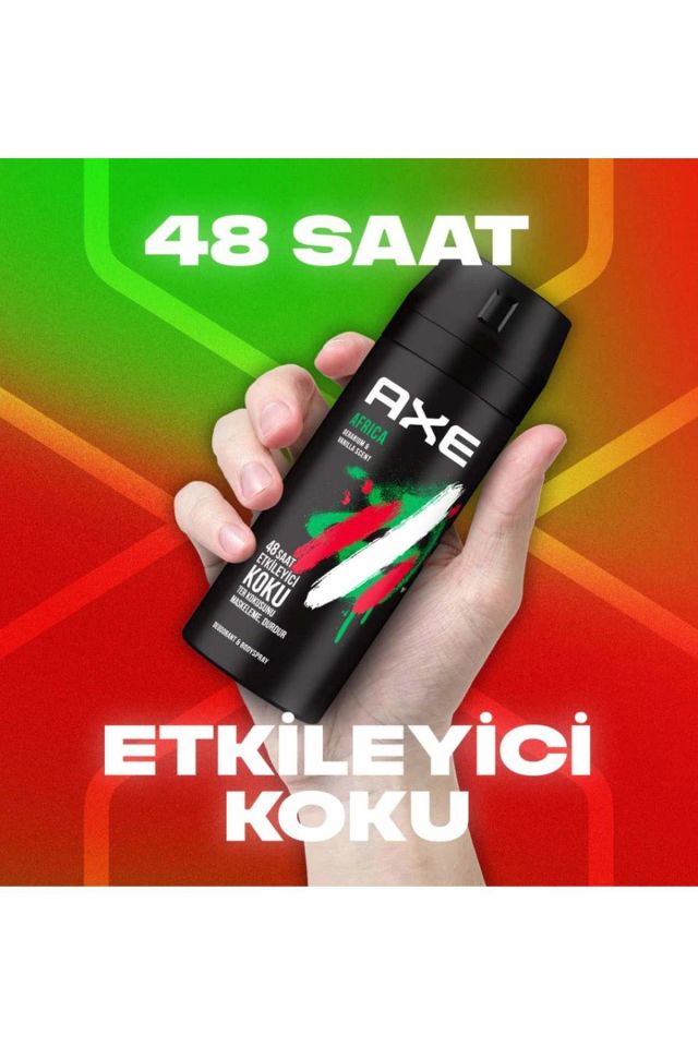 2 Adet Africa Erkek Deodorant Sprey 150 ml
