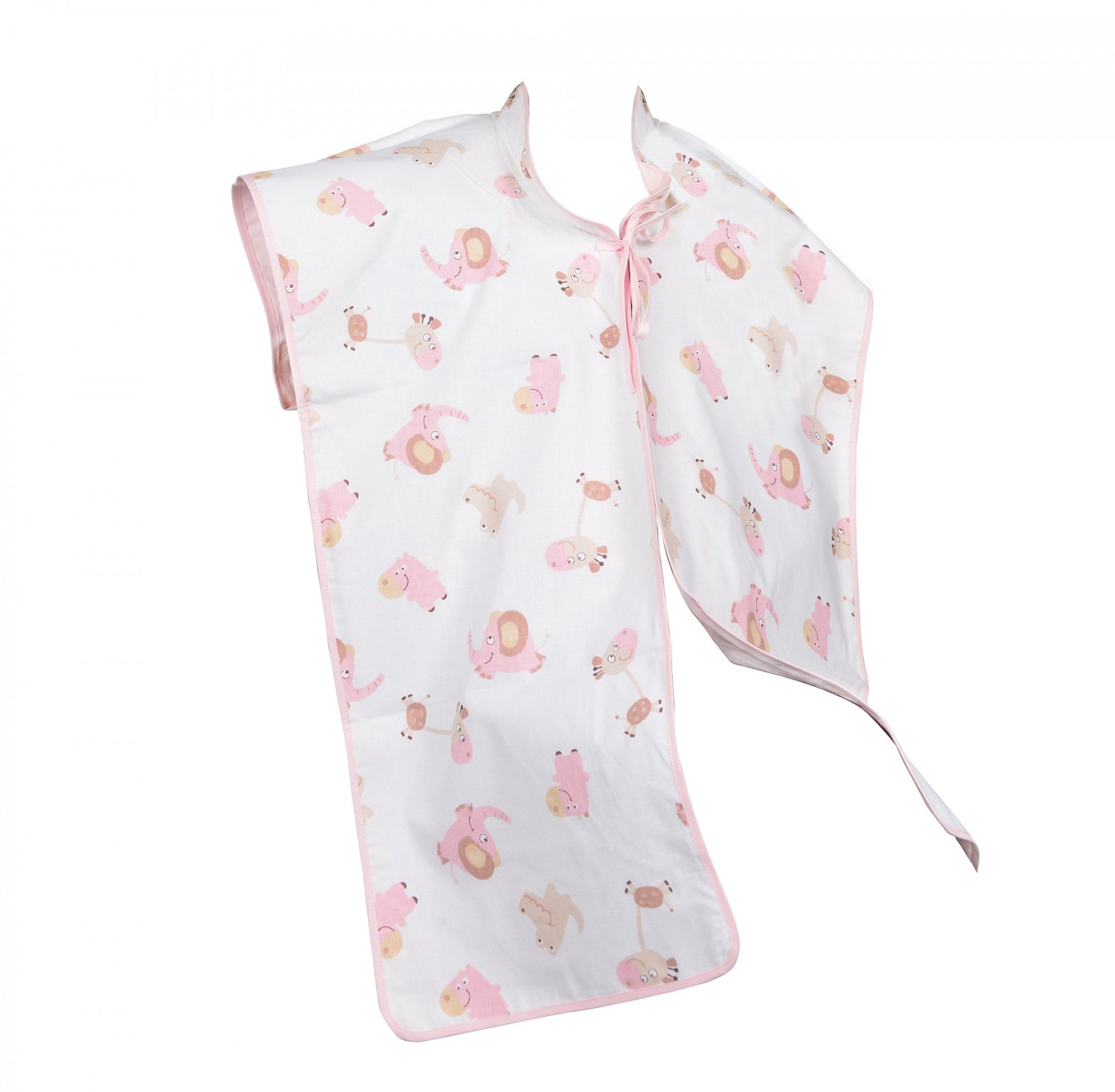 Sema Baby Çok Amaçlı Emzirme Örtüsü - Pembe Fil
