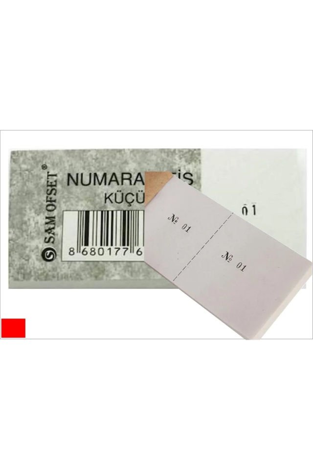 Sam Ofset Numaralı Fiş Numaratörlü Fiş 36'lı