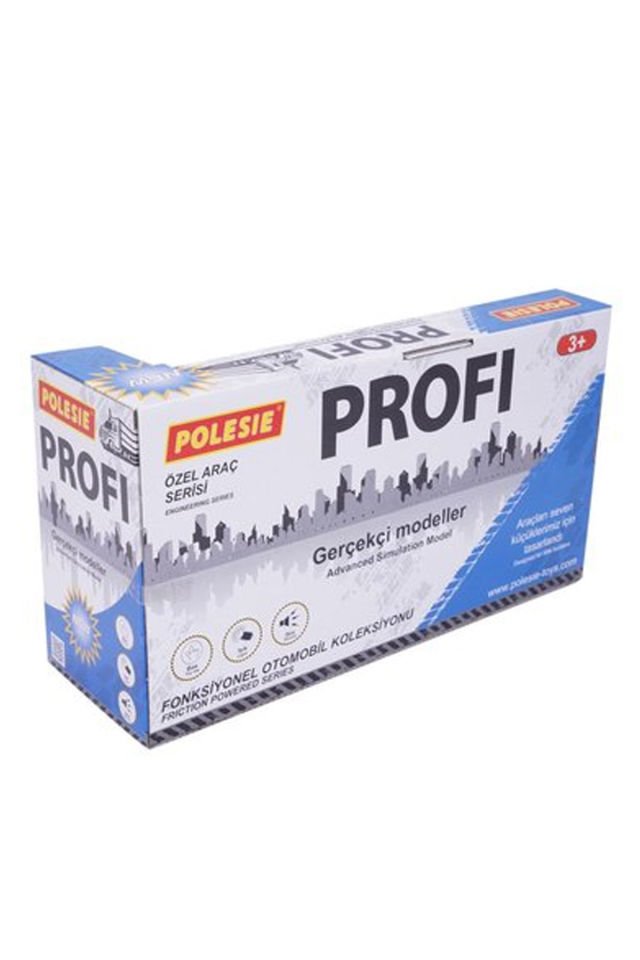 Polesie Oyuncak Profi Çekici Işıklı Ve Seli Mavi