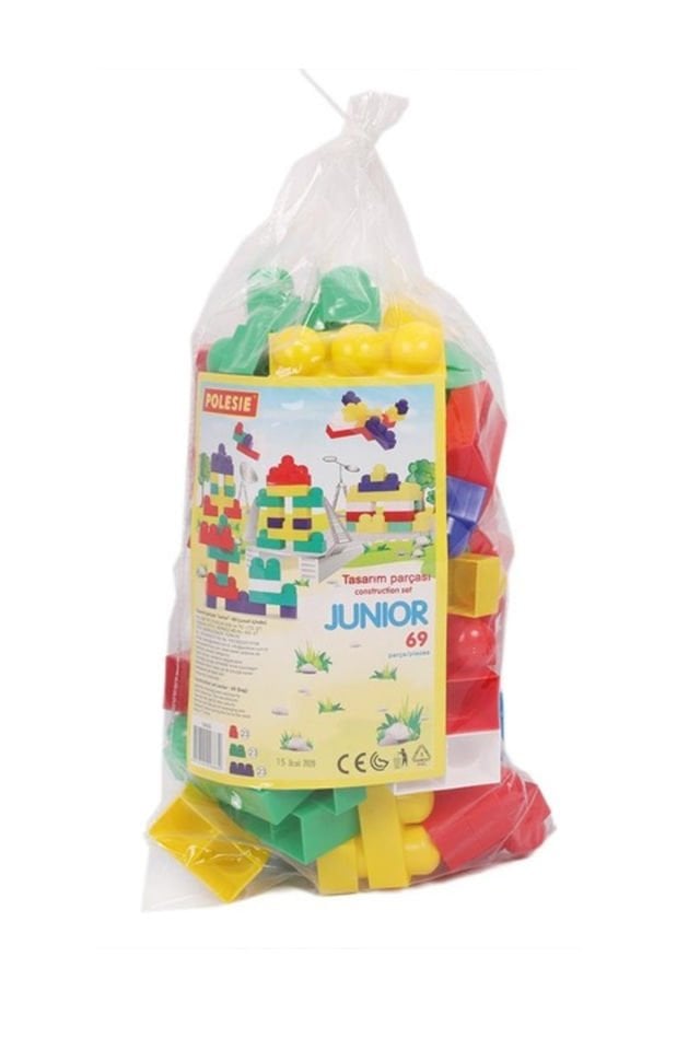 Polesie Junior 69 Parça Lego Seti - Pol-6660