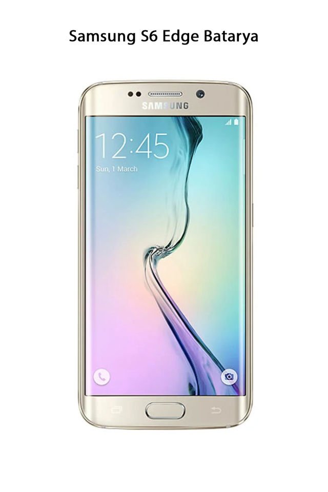 Samsung S6 Edge Telefonlarla Uyumlu Batarya 2600 mAh