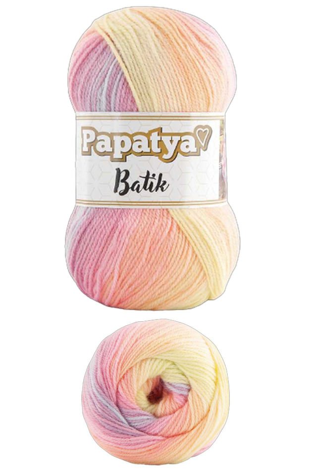 5 Adet Batik 554 Örgü İpi Yünü Tüm Kıyafetlere Uygun - 14
