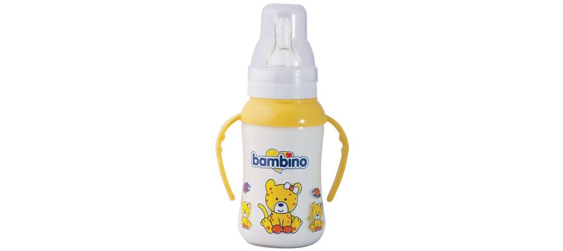 Bambino Biberon Ayıcıklı Kavranabilir Büyük