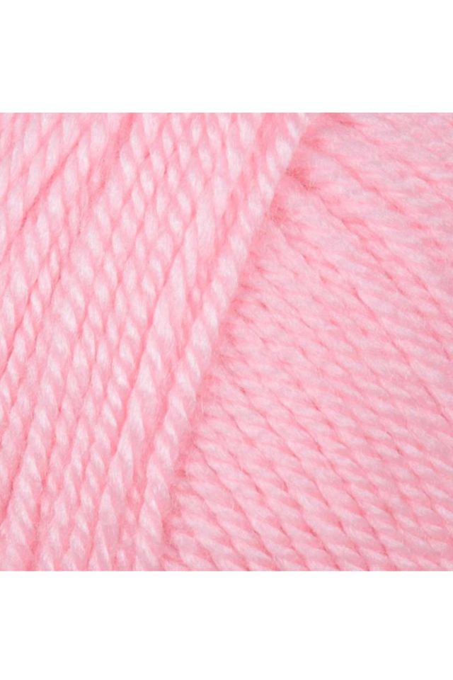 5 Adet Dora El Örgü İpi Yünü 100 gr 039 Bebe Pembe